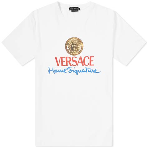 versace home signature t shirt